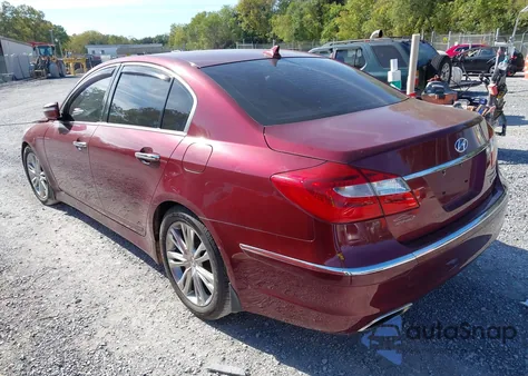 2012 Hyundai Genesis 3.8 z USA, uszkodzony, nr VIN KMHGC4DDXCU196774